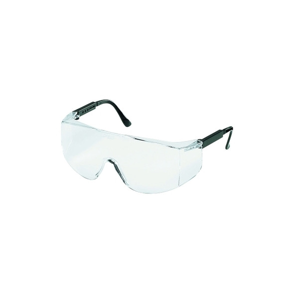 Tacoma® Protective Eyewear, Clear Lens, Polycarbonate, Duramass HC, Black Frame