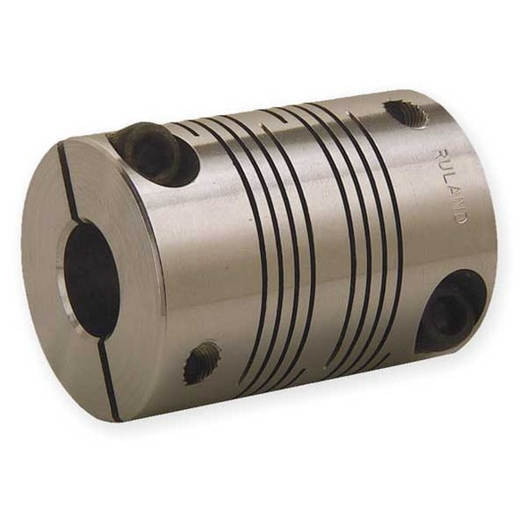 Ruland Coupling,6 Beam Clamp,Bore 5/8 x 1/2 In FCR24-10-8-SS