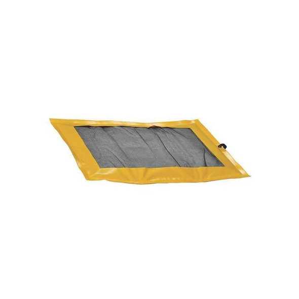Sorbent Pad, 2 gal Spill Capacity, 2 gal Load Capacity, PVC Coated Fabric