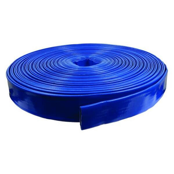4" ID x 300 ft PVC Water Discharge Hose 70 PSI BL