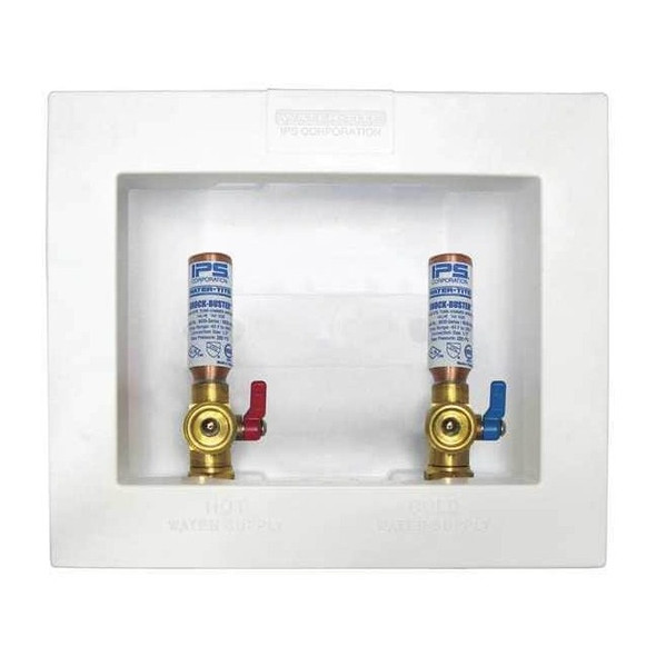 Water-Tite Washing Machine Oulet Box w/Hammer Arrester 1/2" Sweat 85708