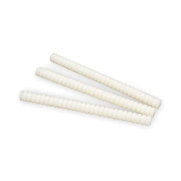Spray Adhesive, White, 5/8 in Dia, 8 in L, 45 sec Begins to Harden, 165 PK
