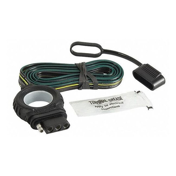 Hopkins Towing Solutions Flat Electric Connector, 4-Way, ForVehicle 48044