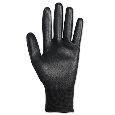 KleenGuard™ G40 Polyurethane Coated Gloves, 9/Large, Black