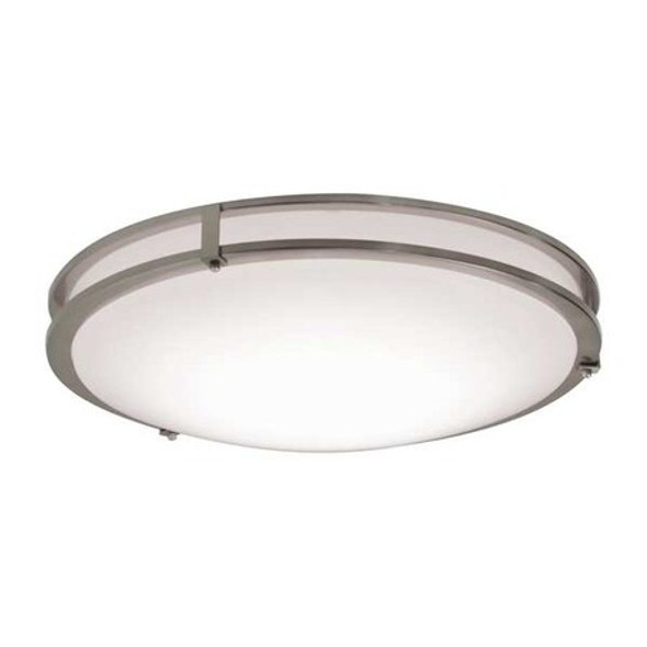 Afx RndLEDMnt,24in,5000K,3100lm,Slvr,Steel CAF24L5AJUDSN-BB Afx RndLEDMnt,24in,5000K,3100lm,Slvr,Steel CAF24L5AJUDSN-BB