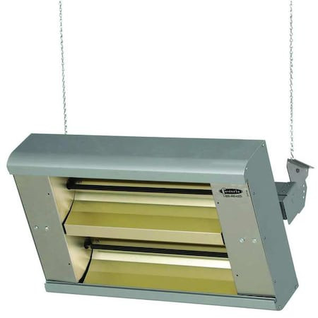 Fostoria Electric Infrared Heater, 1 Phase, Aluminum, 480V AC 222-60-THA-480V