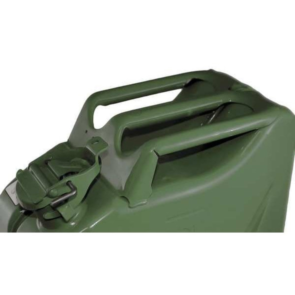Wavian Gas Can, Cold Rolled Steel, 5.3 gal, Gasoline, Green JC0020KVS
