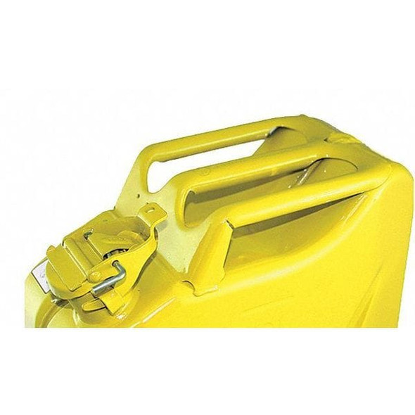 Wavian Gas Can, Cold Rolled Steel, 5.3 gal, Diesel, Yellow JC0020YVS
