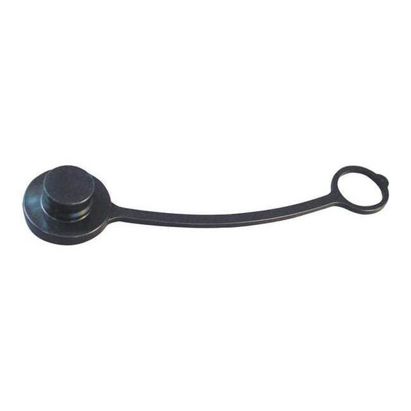 Hansen Dust Plug,1/8",Push On,Vinyl PSDC1HK