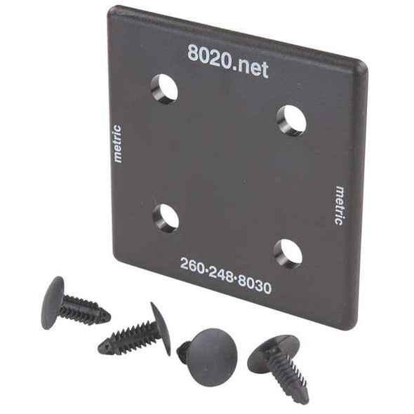 80/20 End Cap,50 mmx3 mmx50 mm,PK2 25-2028-2