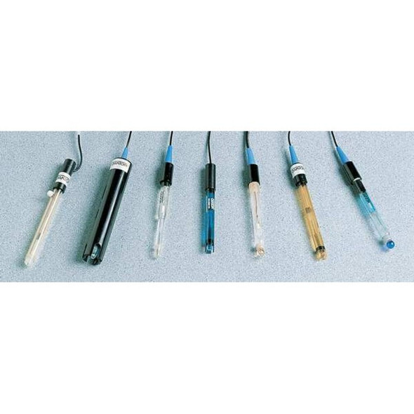 Oakton Electrode,1-2 in Dia,5 1-8 in H,Glass WD-35801-78