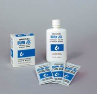 13078728- 600U-1 Gel Burn Water Jel,  25 Per Box by Waterjel Technologies