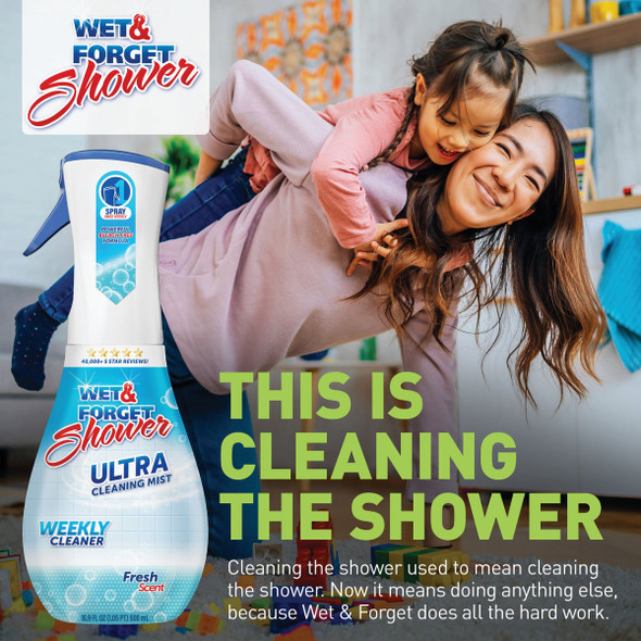 Wet & Forget 16.9 Oz. Fresh Scent Shower Ultra Cleaning Mist 801016-F 605652