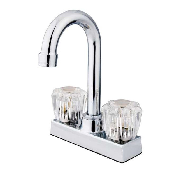 Vista KB461 4" Center Bar Faucet, Manual, 4" Mount, 2 Hole KB461