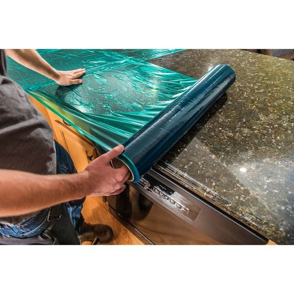 Surface Shields Floor Protection,24 In. x 500 Ft.,Green FS24500