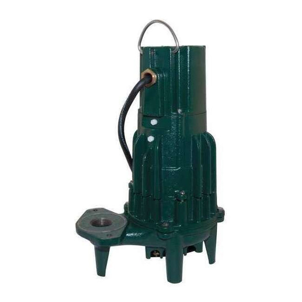 Zoeller Submersible Effluent Pump,2hp,14.5A 191-0004
