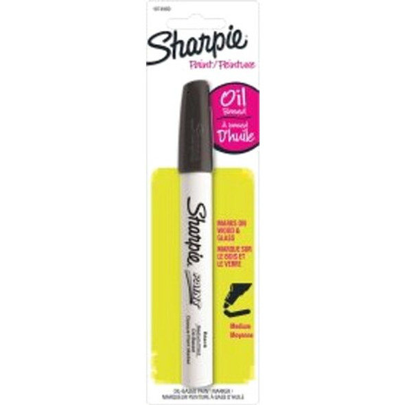 Sharpie Liquid Paint Marker, Black, Fiber 1905330