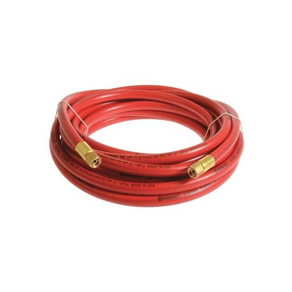 1/4" x 100 ft PVC Coupled Multipurpose Air Hose 300 psi RD