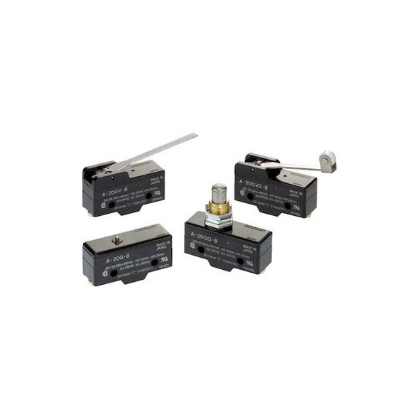 Omron Snap Action Switch, Plunger, 1NO/1NC Z-15GK355-B