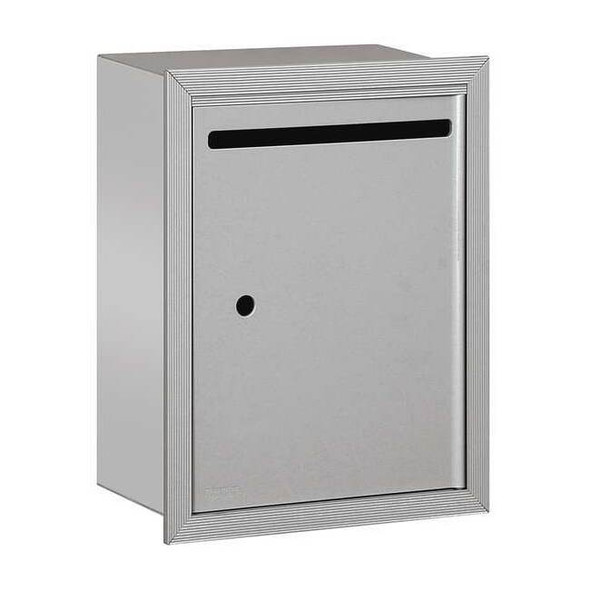Salsbury Industries Letter Box, 20 lb, Recessed, Standard 2245AU