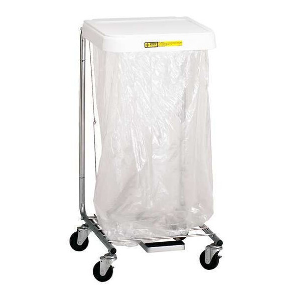 R&b Wire Products Hamper Frame,28 in H,White 692/28 R&b Wire Products Hamper Frame,28 in H,White 692/28