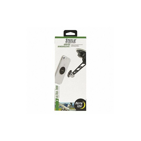 Nite Ize Cell Phone Car Mount Kit,Black/Silver STOWK2-01-R8