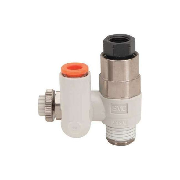 Smc Flow Control Valve, Knob, 145 psi ASP530F-N03-11S-J