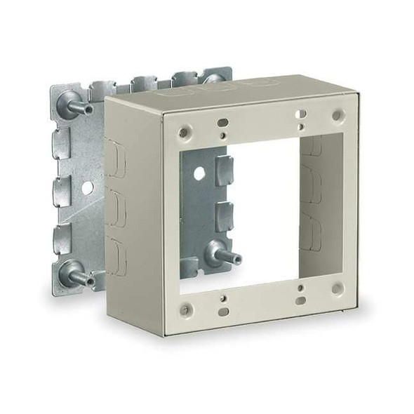 Hubbell Wiring Device-Kellems Switch and Receptacle Box,Ivory HBL5744S2IVA