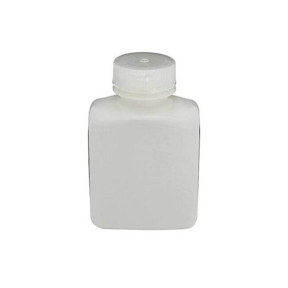 Globe Scientific Bottle, Wide Mouth, Rectangular, HDPE, 250mL,PK12 7100250