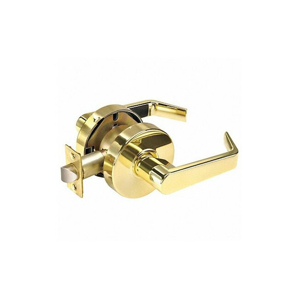 Assa Abloy Accentra Lever Lockset,Mechanical,Passage,Grade 2 AU4601LN x 605 Assa Abloy Accentra Lever Lockset,Mechanical,Passage,Grade 2 AU4601LN x 605