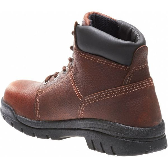 Wolverine Men's 6-Inch Work Boot, 10 1/2 XW, Steel Toe, 6 in H, Walnut, W04713 W04713