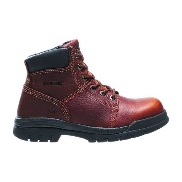Men's 6-Inch Work Boot, 13 XW, Steel Toe, 6 in H, Walnut, W04713