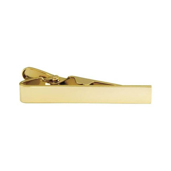 Heros Pride Tie Bar,5/16in. x 2in.,Gold 4009G