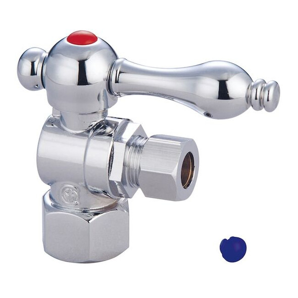 Vintage CC43101 Quarter Turn Valves (1/2" FIP X 3/8" O.D. Compression) CC43101