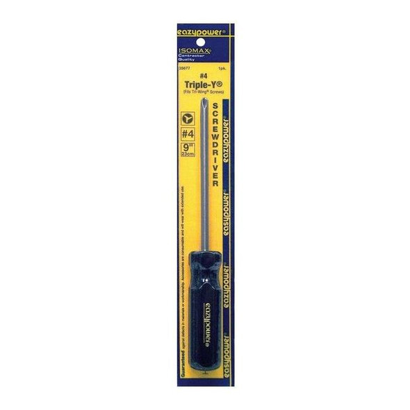 Eazypower Tri-Wing Screwdriver #4 Round 35677