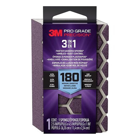 3m Sanding Sponge,Ceramic,Medium grade 7100332889