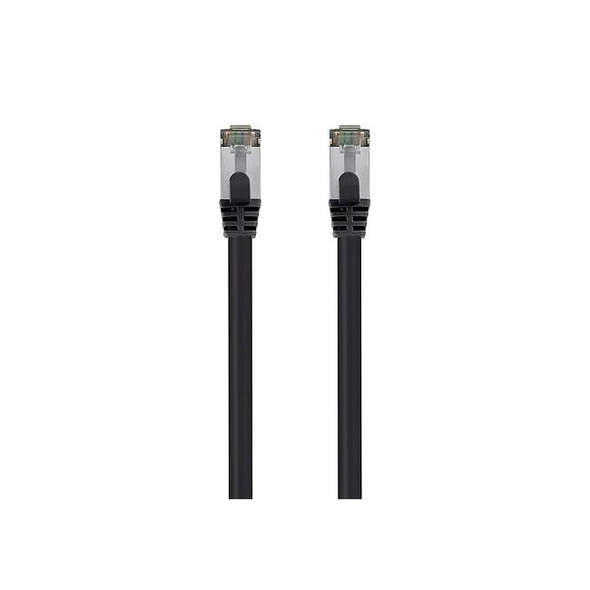 Monoprice Voice and Data Patch Cord,Black,30 ft L 41018