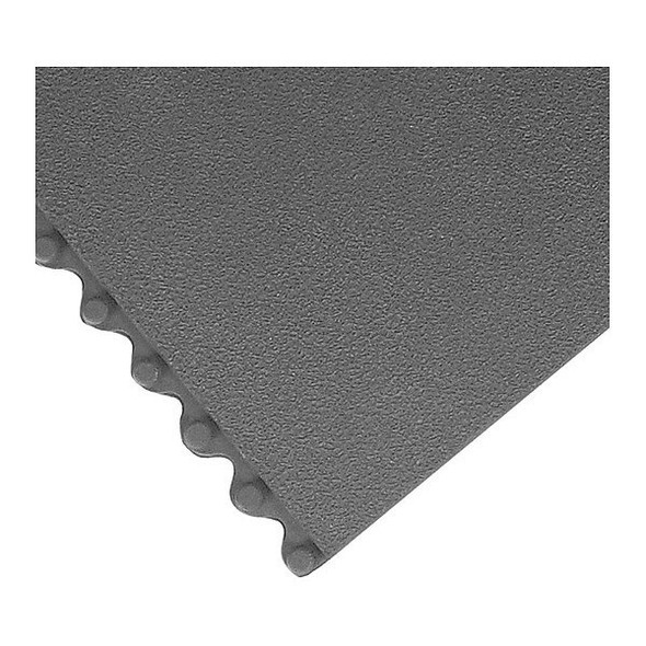 Notrax Black Static Dissipative Mat, 3/4 in Thick, Natural Rubber 558S0033BL