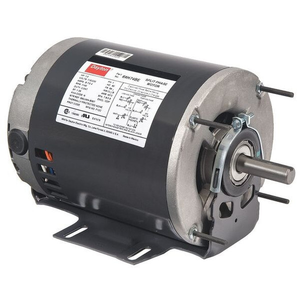 Dayton GP Mtr,Split Ph,ODP,1/3 HP,1140 rpm,56 6XH74