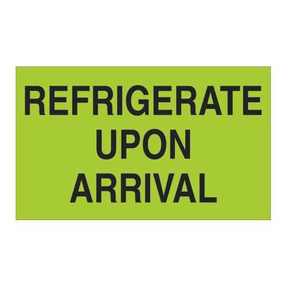 Tape Logic Climate Label,Refrigerate 3x5" DL2601 Tape Logic Climate Label,Refrigerate 3x5" DL2601