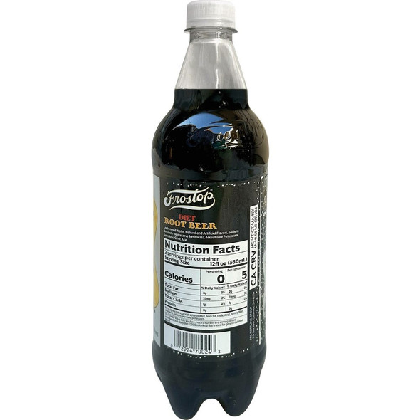 Frostop 24 Oz. Diet Root Beer frostop diet Rootbeer Pack of 24 609037