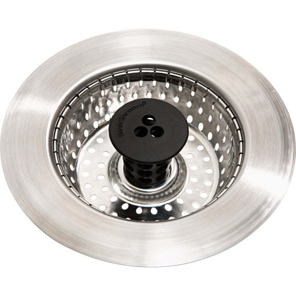 Kitchen SinkShroom Chrome Stainless Steel Kitchen Sink Strainer KSS682