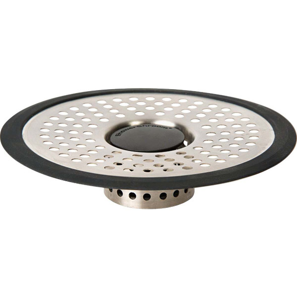 ShowerShroom Ultra Edition Brushed Stainless Steel Drain Protector SHSULT755