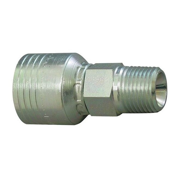 Eaton Aeroquip Hydraulic Hose Fitting,Straight Shape 4SA16MP16
