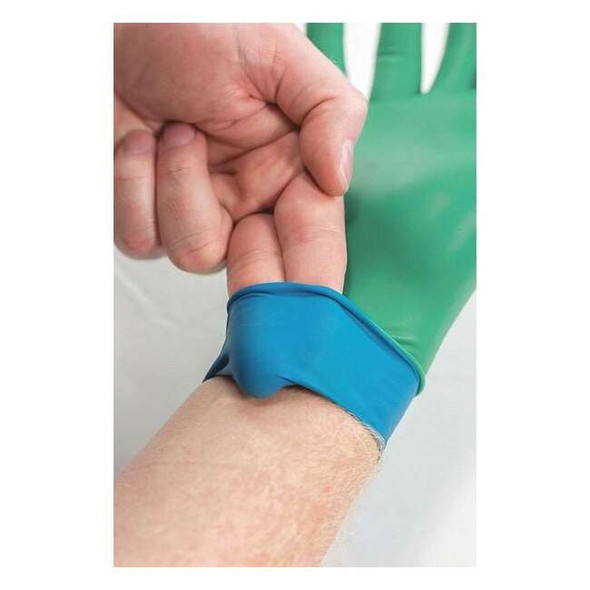 93-360, Disposable Gloves, 7.87 mil Palm, Nitrile, Powder-Free, M, 500 PK, Green