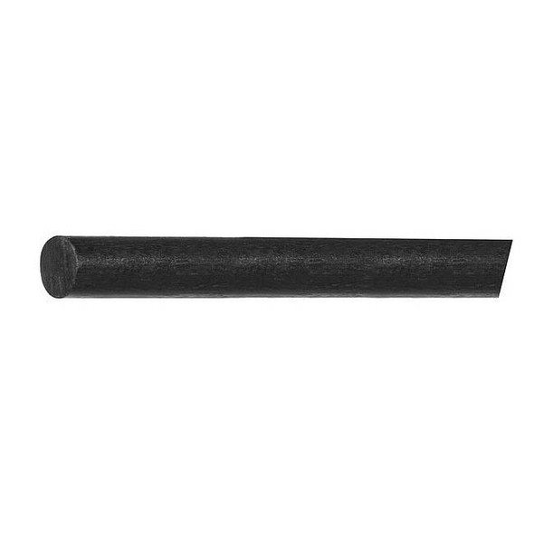 Black Carbon Fiber Rod Stock 4 ft. L, 3/32" Dia.