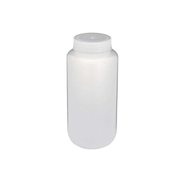 Globe Scientific Bottle, Wide Mouth, Round, PP, 1000mL,PK6 7001000