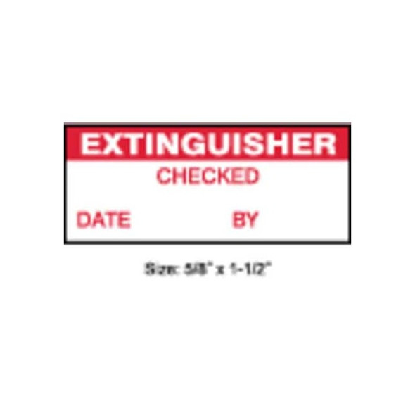 Stranco Inspection Label, ENG, Maintenance, PK350, TC-10905 TC-10905