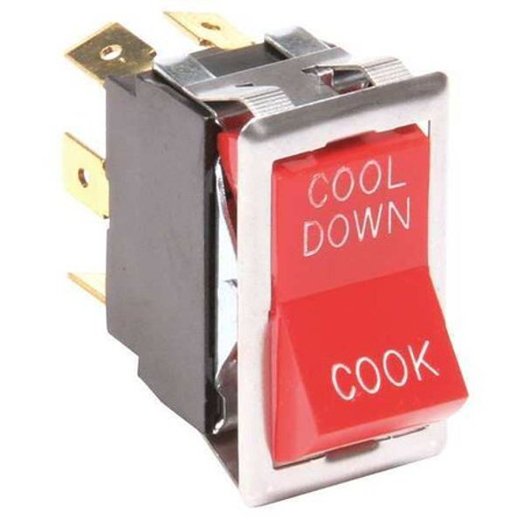 Blodgett Switch, Rocker, Dpdt, Red 6502 Blodgett Switch, Rocker, Dpdt, Red 6502