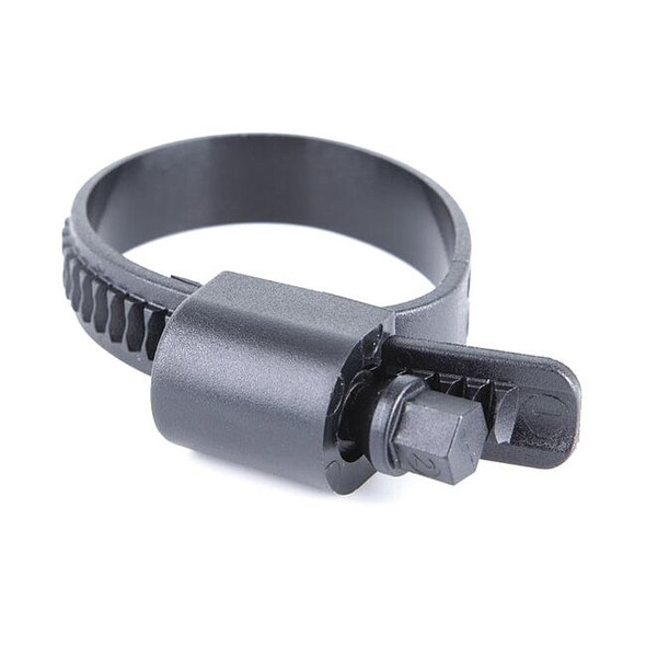 Worm Gear Hose Clamp, Plastic, Hex, PK10